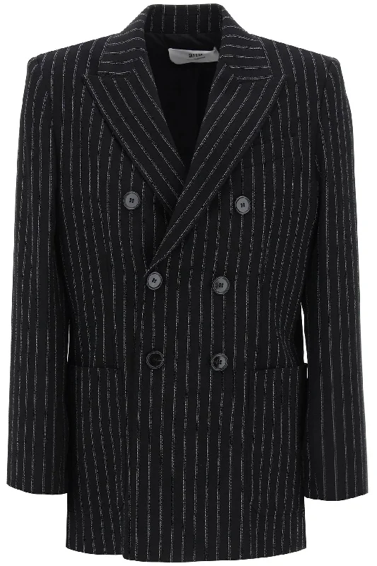 Boutique display Ami Alexandre Matiussi Women's Double-Breasted Pinstripe