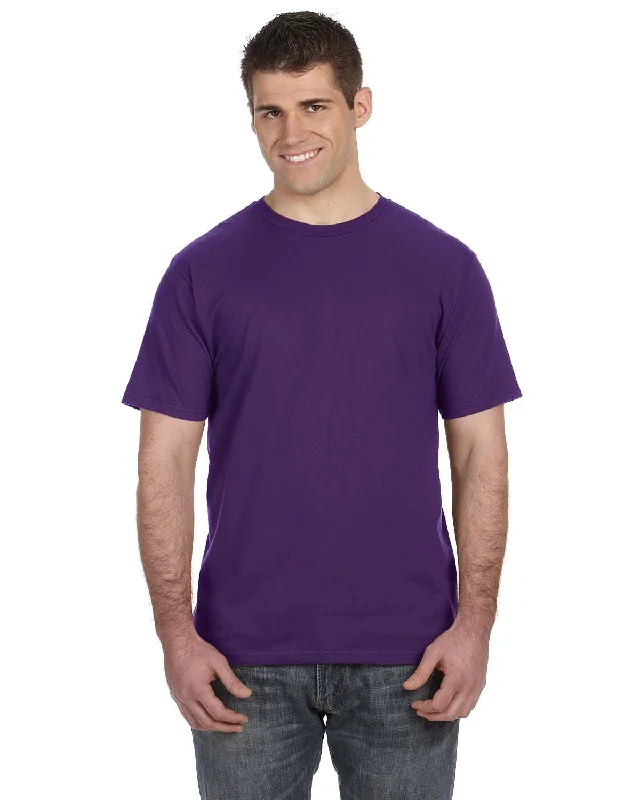 Fashionable sports Anvil Fashion Fit T-Shirt | Purple