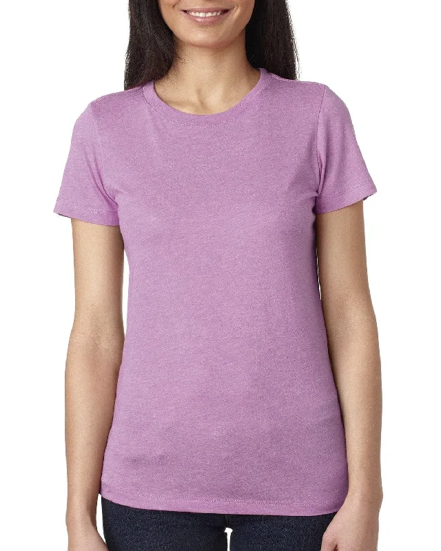 Street Sports Style Next Level Ladies Triblend T-Shirt | Vintage Lilac