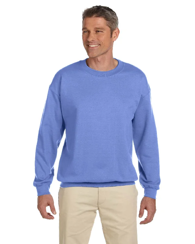 Retro Lace Fabric Gildan Lightweight 50/50 Crewneck Sweatshirt | Violet