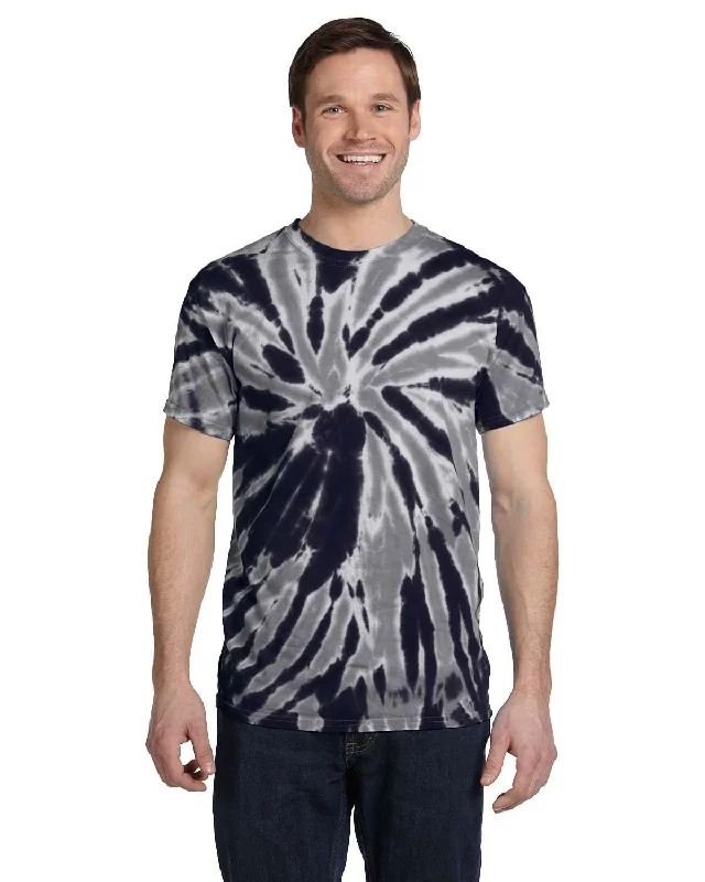 Renaissance Style Tie-Dye 100% Cotton Tie-Dyed T-Shirt | Twist Navy