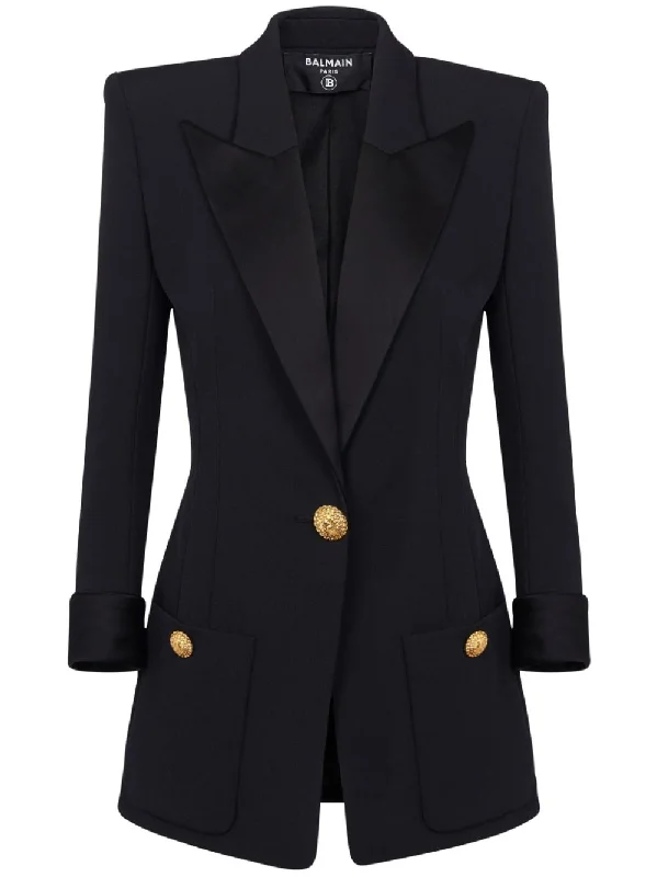 Letter embroidery Balmain Women's Jackets