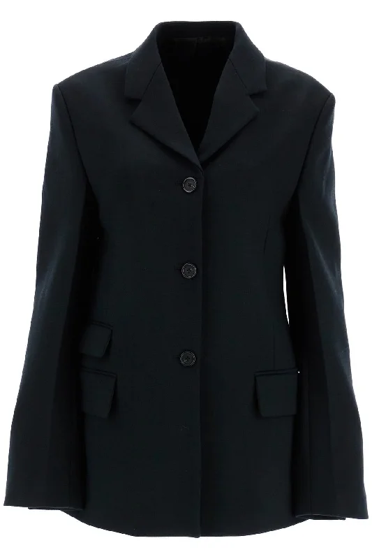 Sports Comfort Style Toteme Women's Straight Three-Button Blazer