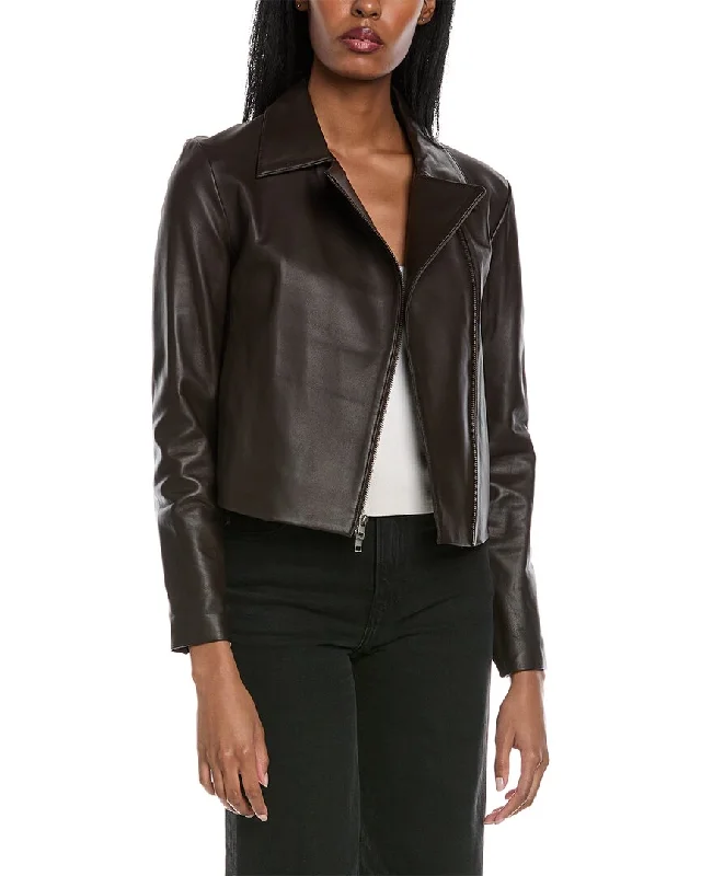 Fashion Style Vince Classic Leather Jacket