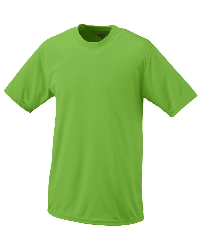 Retro Literary Style Augusta Moisture Wicking T-Shirt | Lime