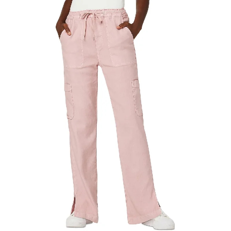 Sweet Puffy Skirt Hudson Womens High Rise Solid Cargo Pants