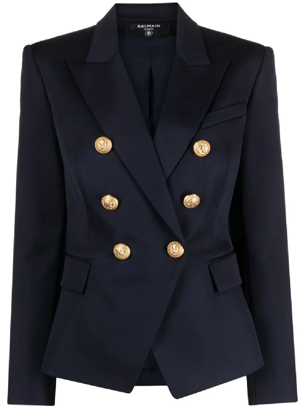 Sweet Fresh Feeling Balmain Women's Jackets blue