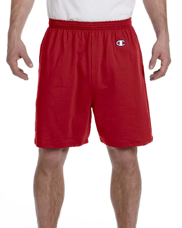 Street Personality Style Champion Gym Shorts | Scarlet