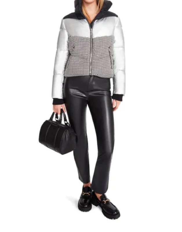 Retro Skirt Design Ariana Jacket In White