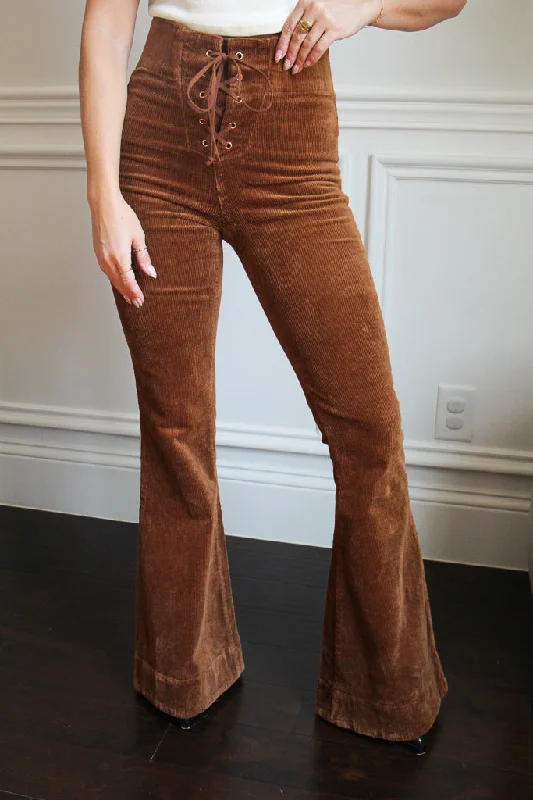 Sports Vitality Style Show Me Your Mumu-Cam Cam Corduroy Bells