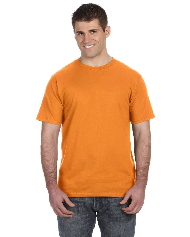 Street Sports Shoes Anvil Fashion Fit T-Shirt | Mandarin Orange