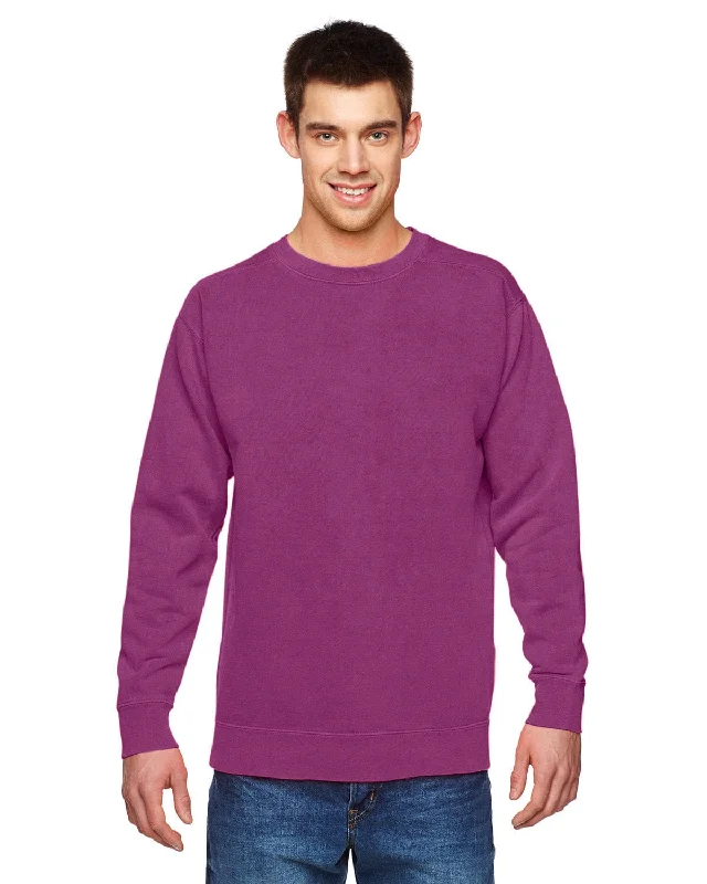 Sports Jacket Comfort Colors Garment-Dyed Crewneck Sweatshirt | Boysenberry