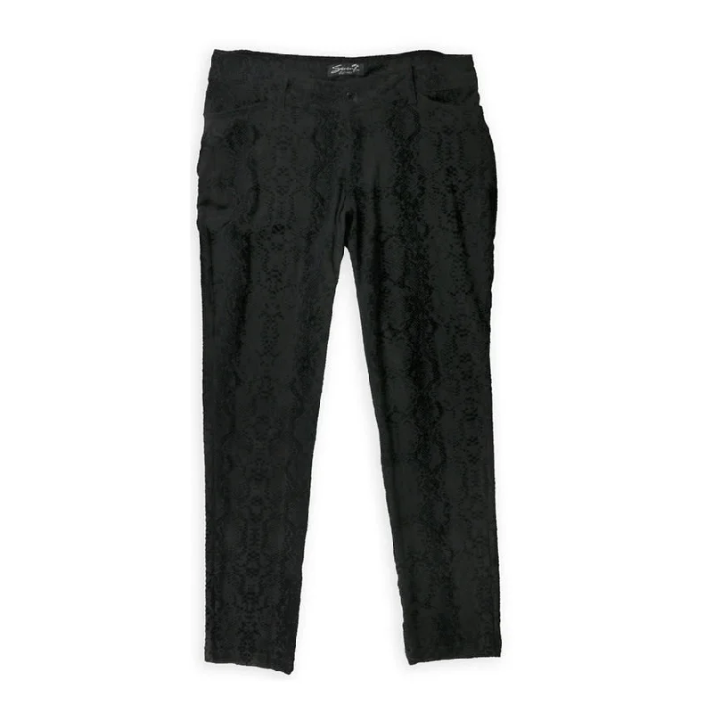 Sports Vitality Style Seven 7 Womens Velveteen Casual Trouser Pants