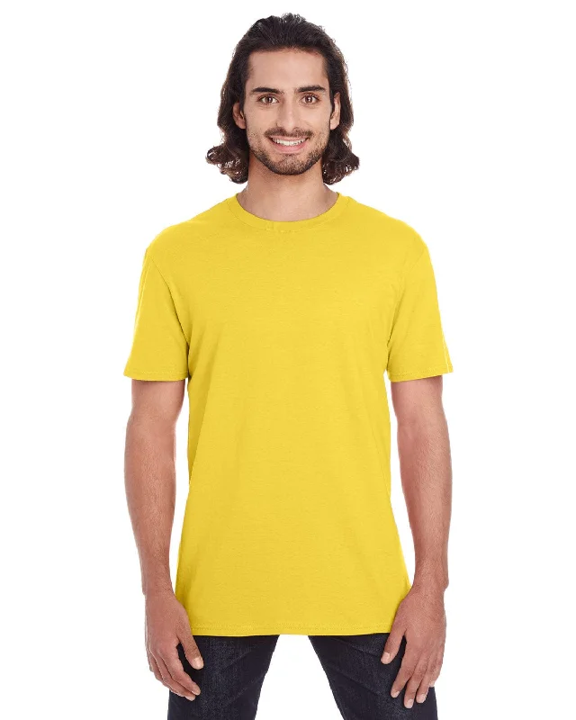 Sports litigation style Anvil Fashion Fit T-Shirt | Lemon Zest