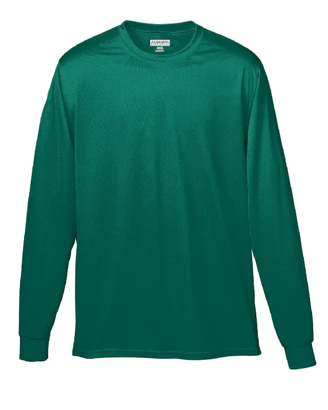 Creative Style Augusta Long Sleeve Moisture Wicking T-Shirt | Dark Green
