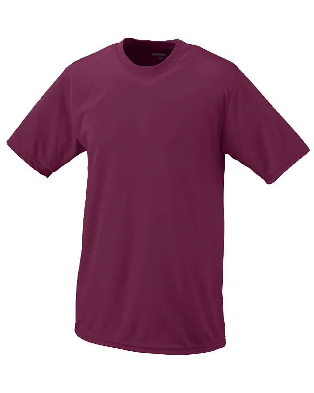 Elegant Classic Augusta Moisture Wicking T-Shirt | Maroon