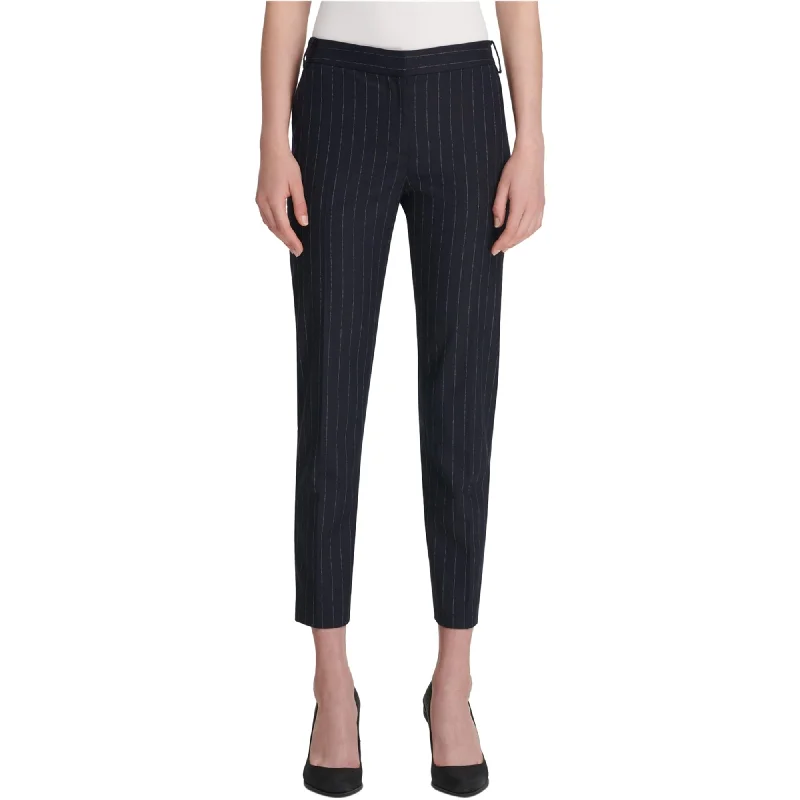 High-end atmosphere DKNY Womens Essex Ankle Dress Pants, Blue, 0