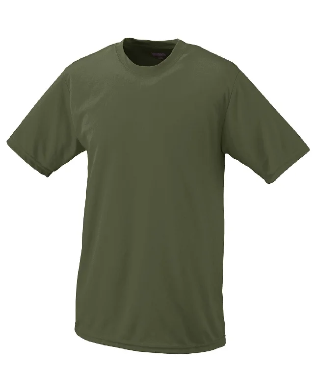 Street Show-Off Style Augusta Moisture Wicking T-Shirt | Od Green