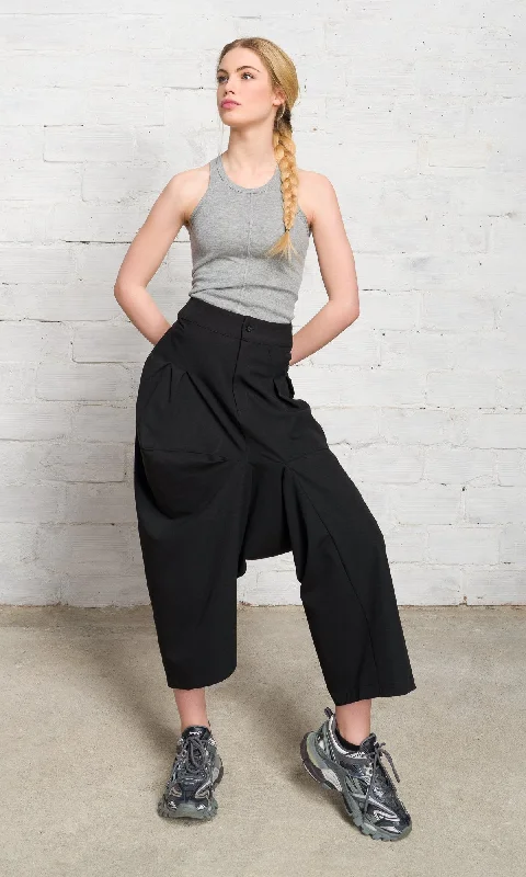 Alice style Asymmetric Legs Pants