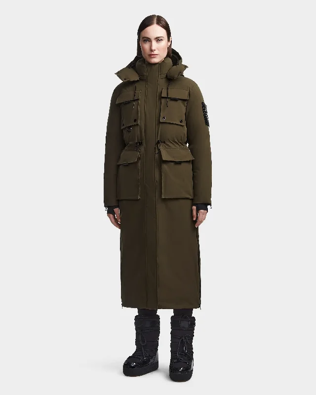 Street Show-Off Style ATMOSPHERE WOMEN'S MAXI DOWN PARKA