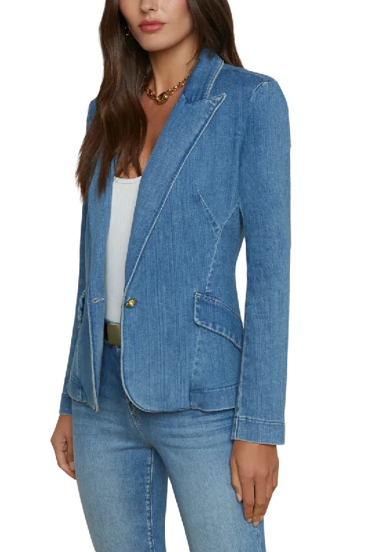 Free and comfortable Baldwin Denim Blazer