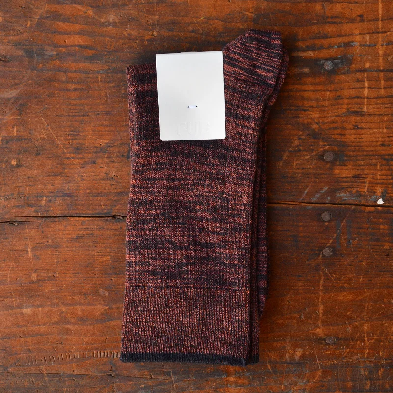 Navy/Clay Melange