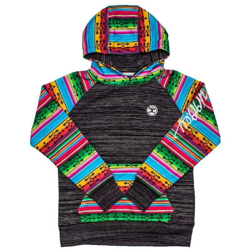 Sweet Modified Style Youth "Salado" Black/Serape Hoody