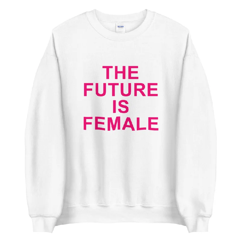Sweet Flower Style THE ESSENTIAL UNISEX SWEATSHIRT WHITE