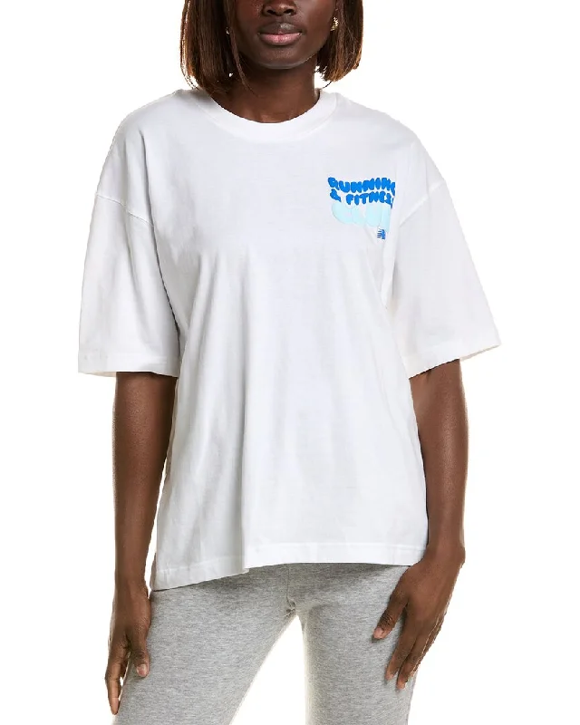 Sweet College Style New Balance Wave Tee-Shirt
