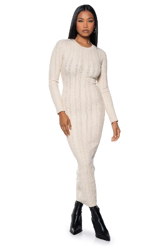 Trendy and versatile AT HOME DATE NIGHT MAXI DRESS