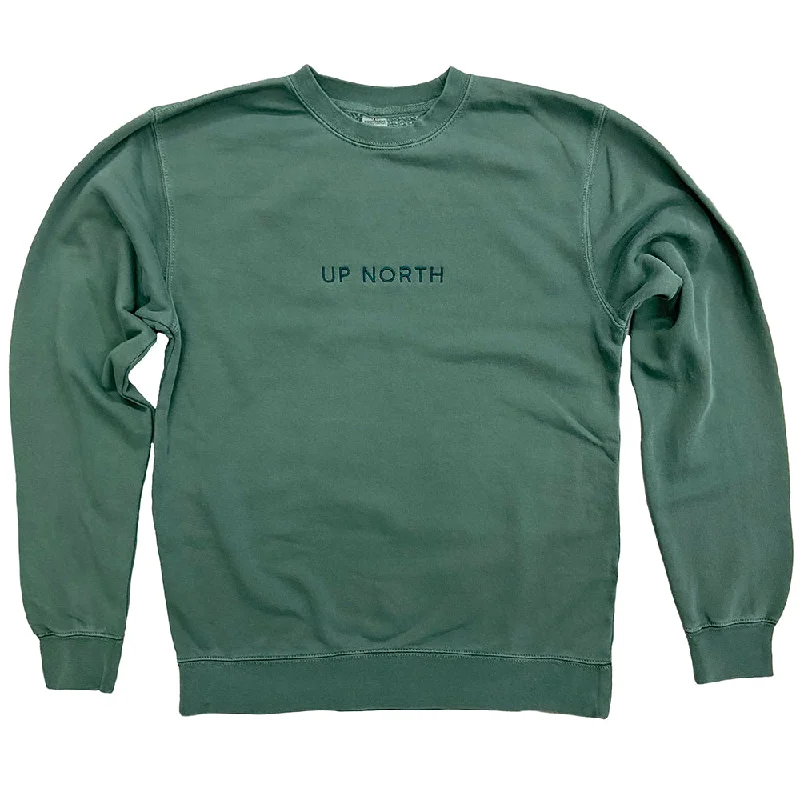 Creative Style Up North Embroidered Sweatshirt