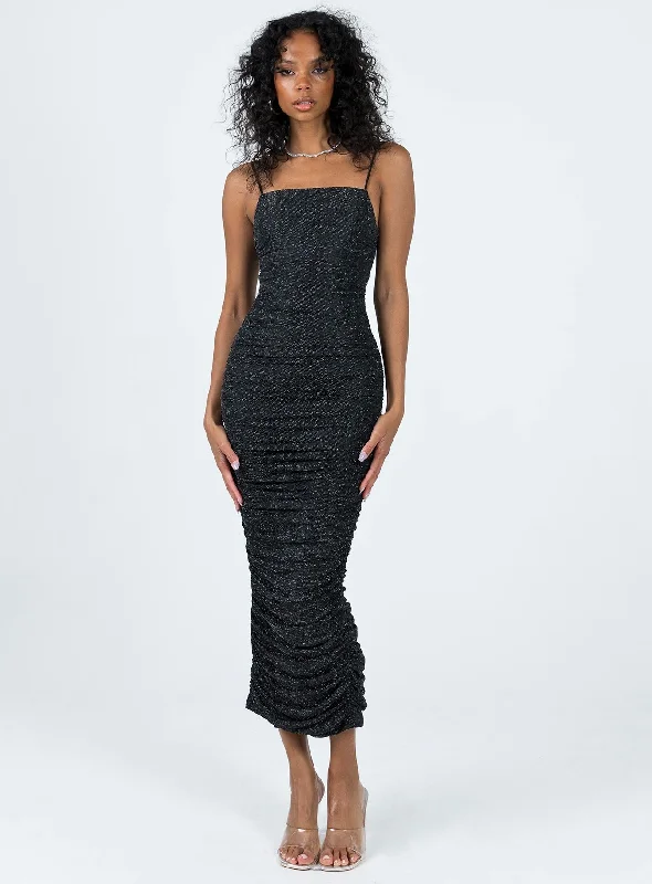 Classic style Reeva Maxi Dress Black