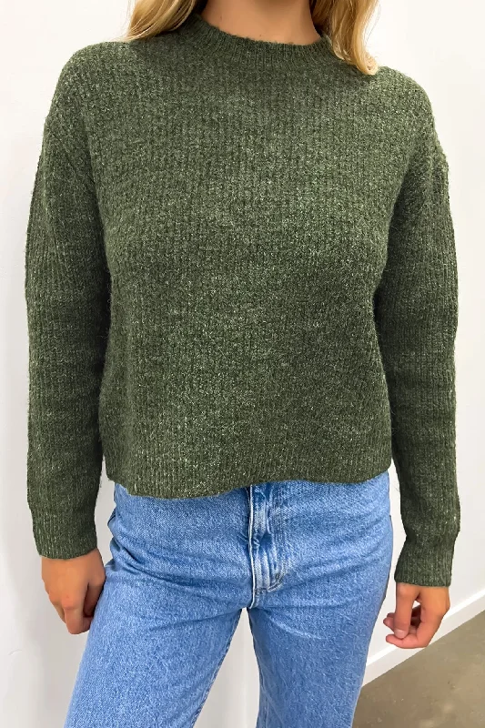 Sweet Student Style Jordana Knit Khaki
