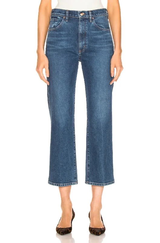 Literary Style Cropped Jean In Hayward