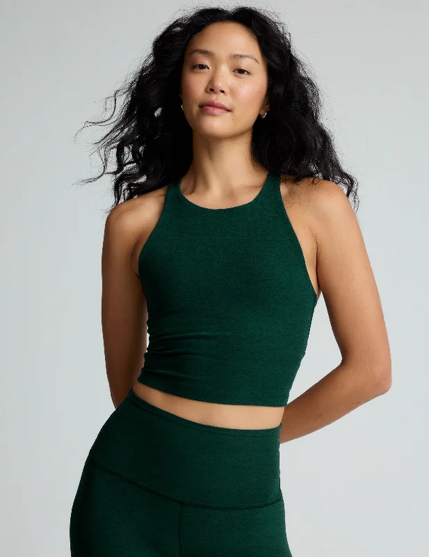 Sports Yoga Style Spacedye Refocus Cropped Tank