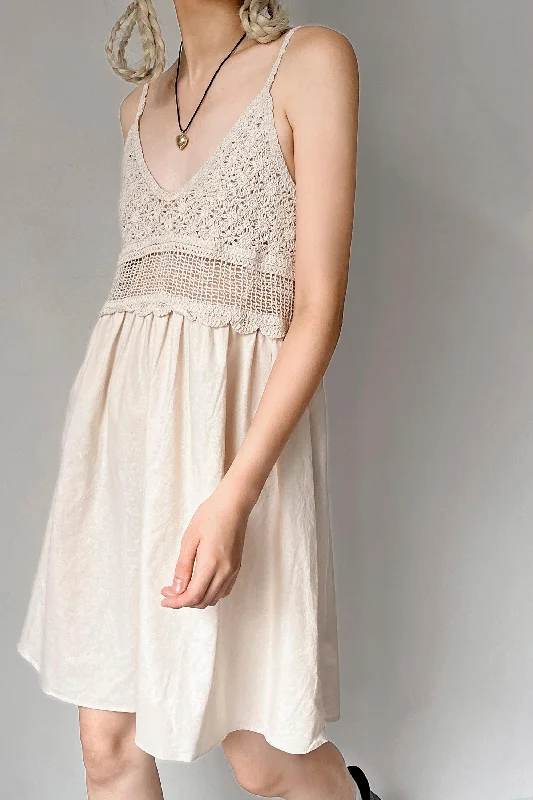 Fashionable sports Sophia Crochet Mini Dress