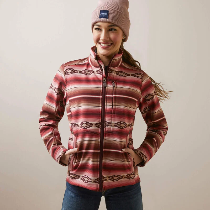Sports Jacket Ariat Women’s Red Serape Soft Shell Jacket