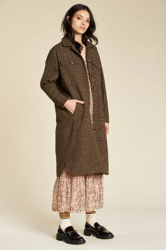 Sweet Small Flower Pattern ANNA SHIRT JACKET