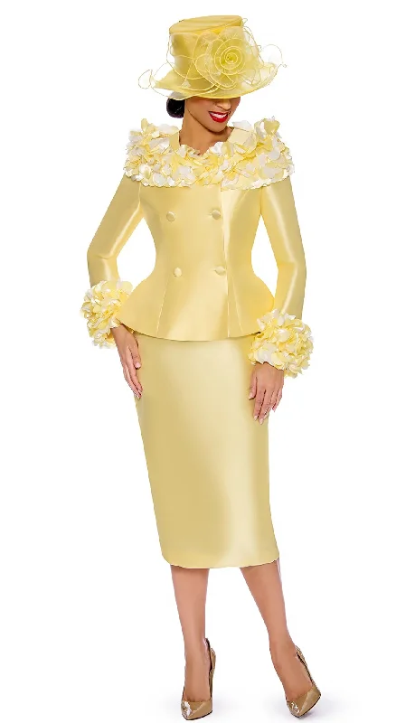 Sports Fitness Wear Giovanna Suit G1103-Banana
