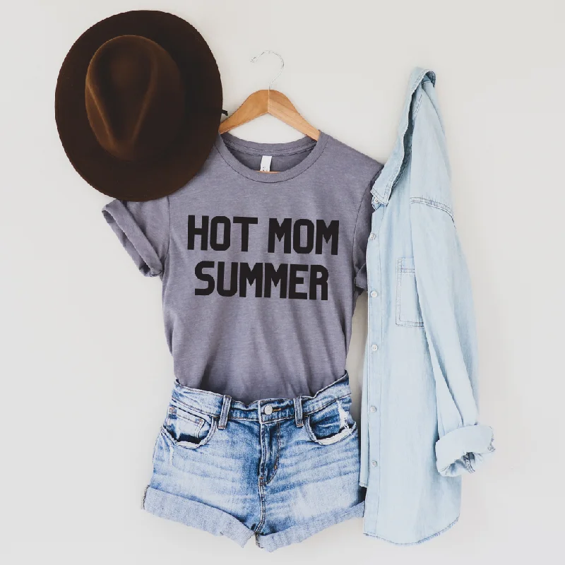 Personalized print Hot Mom Summer • Storm Tee