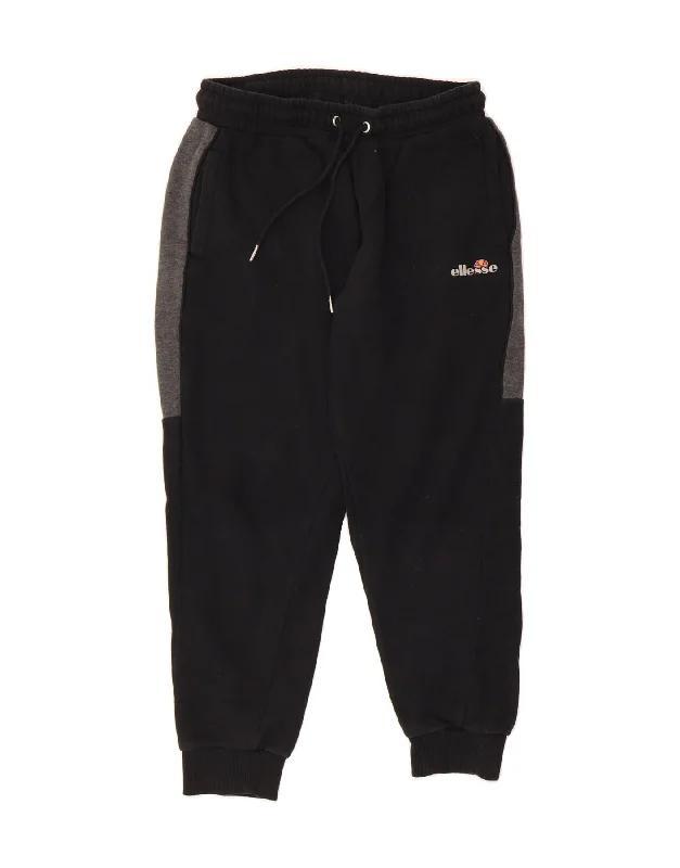 Alice style ELLESSE Womens Tracksuit Trousers Joggers UK 14 Medium Black Colourblock Alice style ELLESSE Womens Tracksuit Trousers Joggers UK 14 Medium Black Colourblock