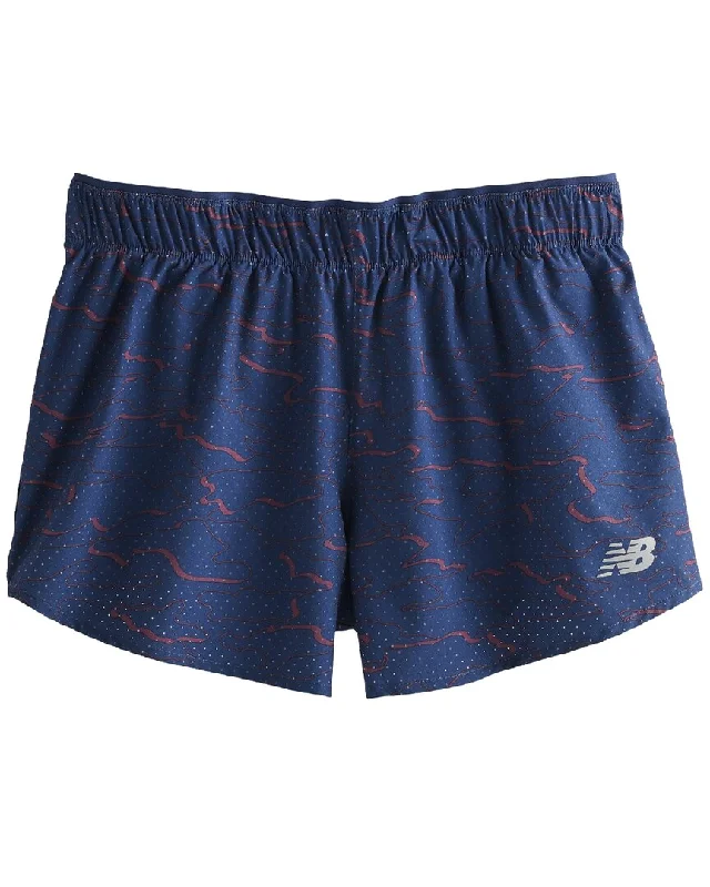 Retro Design New Balance Rs Printed Short