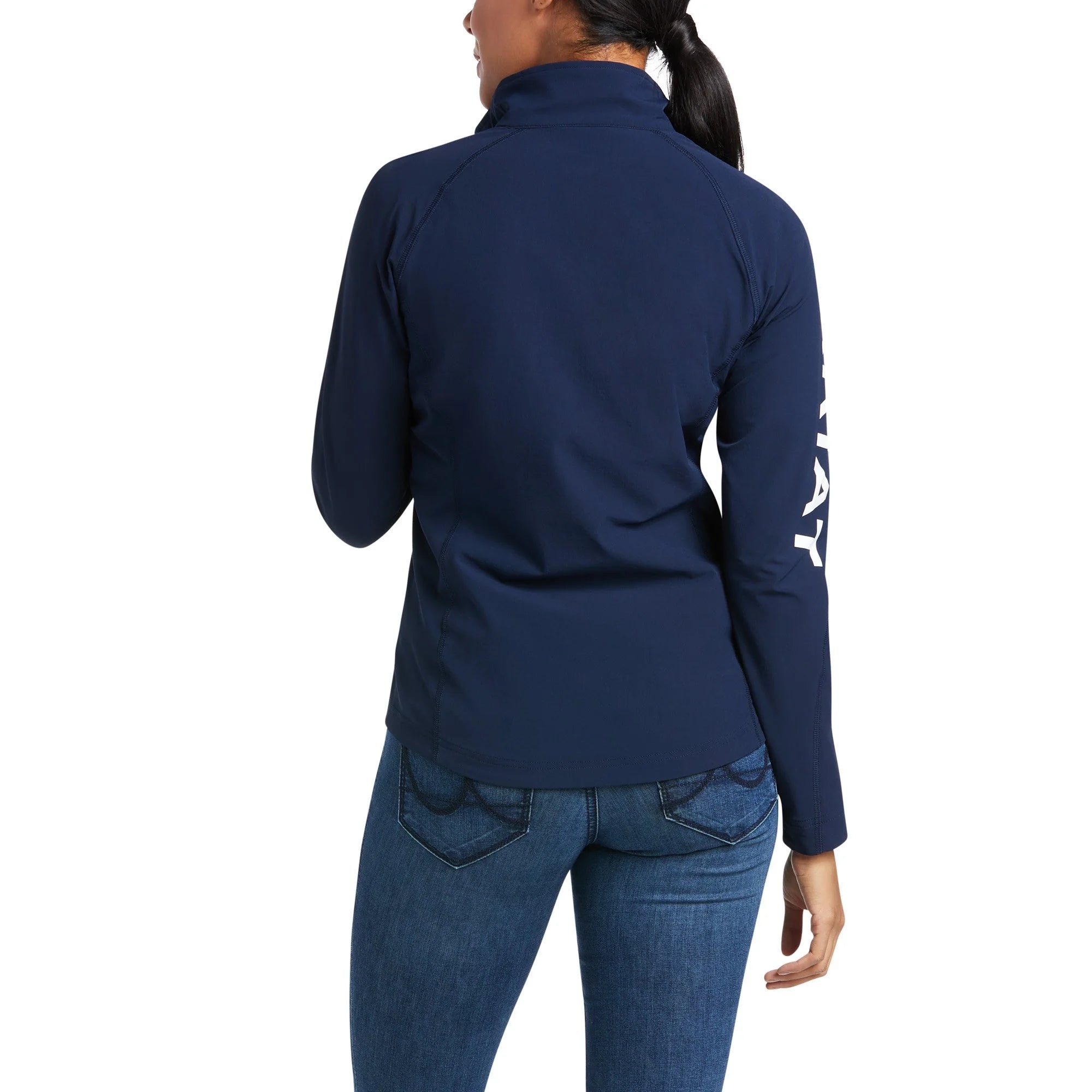 Sweet And Cute Style Ariat Women’s Navy Agile Soft-shell Jacket