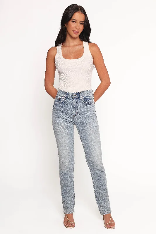 Street Sports Style Smarty Pants Slim Jean - Wink