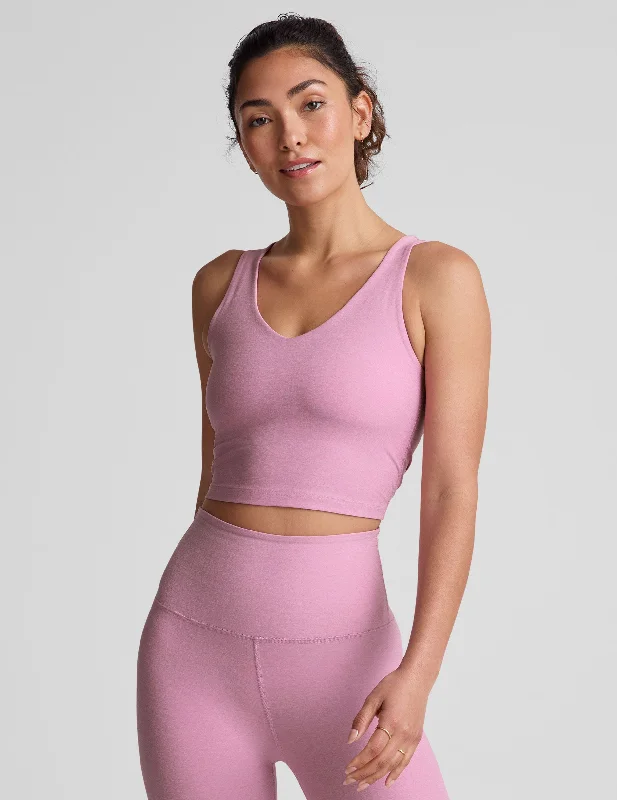 Sweet Korean Style Spacedye Good Day Cropped Tank