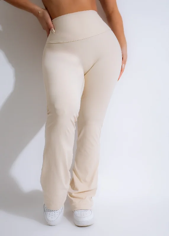 Retro Skirt Design Effortless Legging Nude