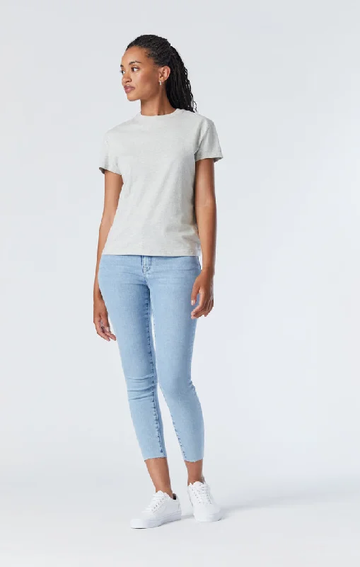 Retro Dress TESS SUPER SKINNY JEANS IN BLEACHED SUPERSOFT
