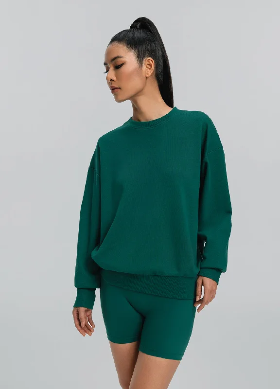 Sweet Small Flower Pattern Everyday Active Sweatshirt