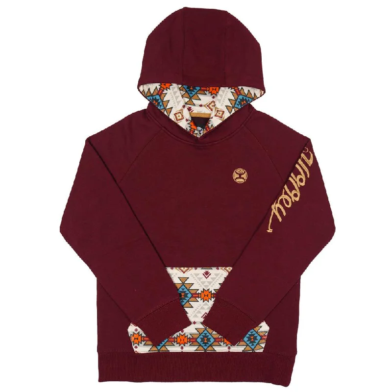 Sweet Puffy Skirt Youth "Monterrey Heather Maroon Hoody