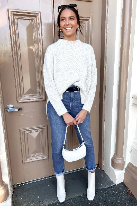 Printed pattern Zahara Knit Latte